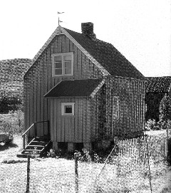 Foto av et typisk gjenreisingshus