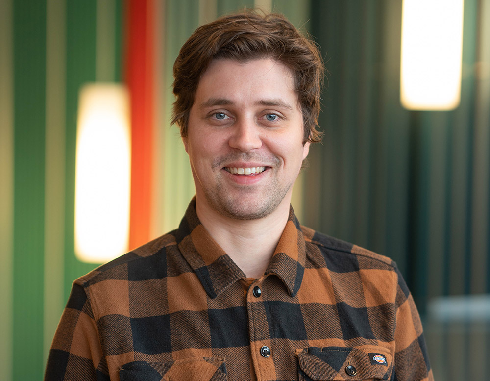 Portrettfoto av Asbjørn Bjørge